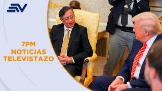 Petro Pide Intervención De Trump En Guerra Comercial Con Ecuador Televistazo Ecuavisa