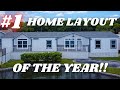 Has to be the best mobile home layout I've seen! This house is astonishing! Home Tour