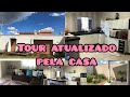 TOUR PELA CASA ATUALIZADO / MOSTREI A CASA TODA DETALHADAMENTE