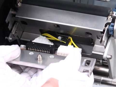 CL4NX Printer - How to Replace Printhead