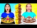 チョコレートの食べ物 vs 本物の食べ物のチャレンジ | 楽しいいたずら！ #3 HAHANOM Challenge の味覚テスト