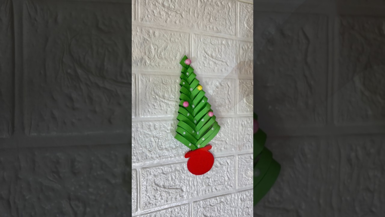 DIY Christmas Tree 🎄🎁 #diy #craft #christmas #youtube #trending #shorts #viral