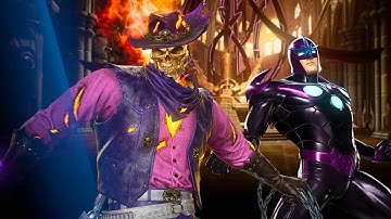 Marvel vs Capcom Infinite: Ghost Rider and Nova arcade playthrough