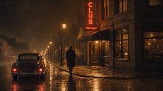 Uptown Jazz Club Noir — 5 Hours of 1940s–1950s Jazz for Focus & Unwind | Neon on the Avenue
