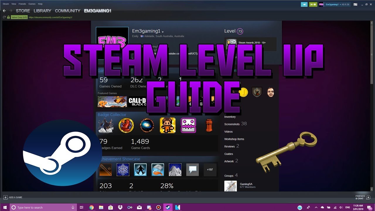 [Guide] How to level up your steam account *Easy* YouTube