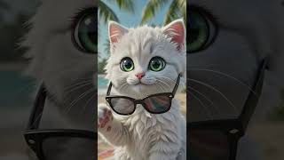 Cute Kitten's Magical Beach Vacation 🏖️🐱 | 3D Animated Story Cute Kitten's Magical Beach Vacation 🏖️🐱 | 3D Animated Story