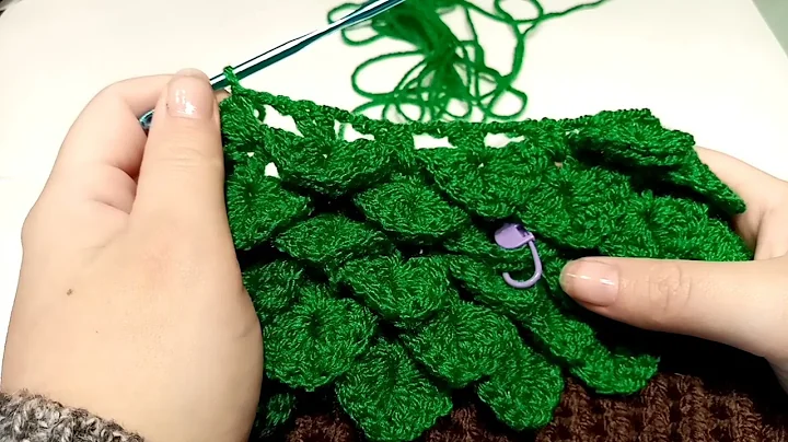 Master the Beautiful Crocodile Stitch with this Step-by-Step Tutorial