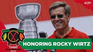 Chicago Blackhawks to Honor Legacy of Rocky Wirtz, NHL fan poll | CHGO Blackhawks Podcast