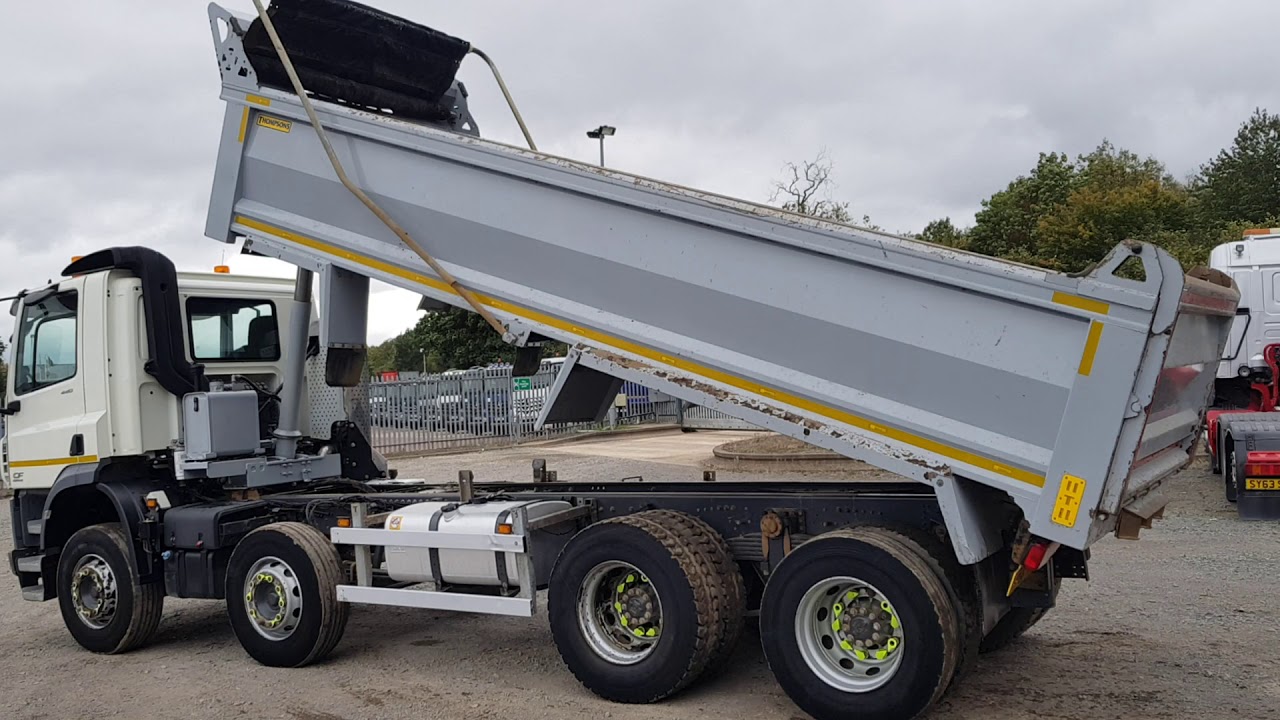 DAF CF NEW GENERATION Eu6 8x4 TIPPER 2016 FP66 YDZ