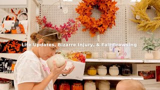 DAY IN THE LIFE | Life Updates, Bizarre Injury, & Fall Browsing