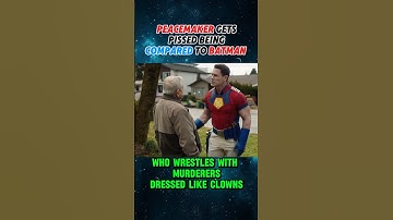 Peacemaker PISSED about Batman and his villain rule! John Cena Season 1 & 2! DCU James Gunn Superman