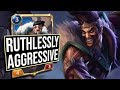 NEXUS IS THE PLACE! Insane Aggression! | Legends of Runeterra | League of Legends Card Game