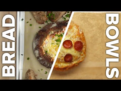 Bread Bowls 4 Ways