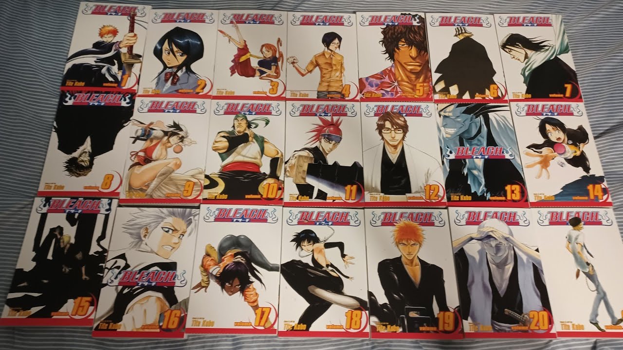 Bleach Manga Box Set UnboxingManga Haul YouTube