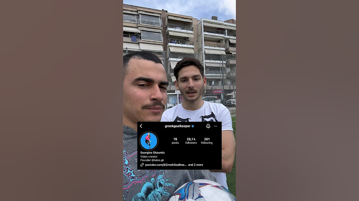 Έβαλα γκολ στον Greek Goalkeeper ; ⚽️