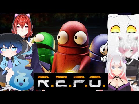 【R.E.P.O.】前代未聞の6人(？)れぽ【コラボ】