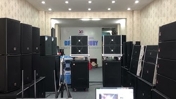 Dàn âm thanh sự kiện - line array 30 & sub đơn 50