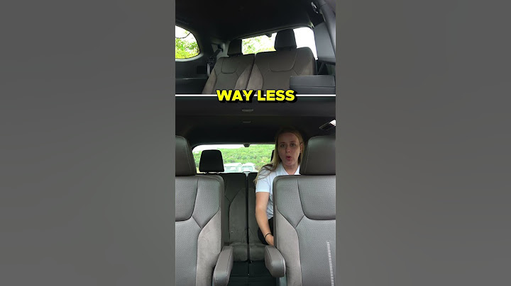 Is The 3rd Row Of The 2024 Lexus TX Habitable? #shorts