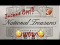 2019 National Treasures Football 🏈 WOW!!! 💥
