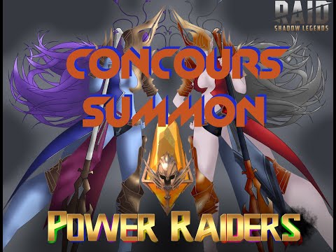 Summon Concours Power Raiders Raid Shadow Legends Youtube