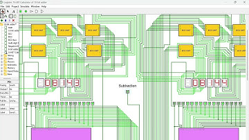 16-Bit Calculator with real-time BCD conversion