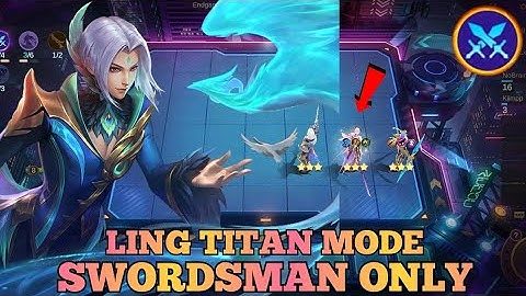 Tharz 3 - 3 Hero Only | Hyper Swordsman Ling TITAN MODE Countered Prince Seven Synergy | MLBB