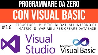 #16 Structures for creating databases and managing data - Programming from scratch in Visual Basic