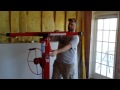 Harbor Freight drywall lift hoist  69377 Tool unboxing and review