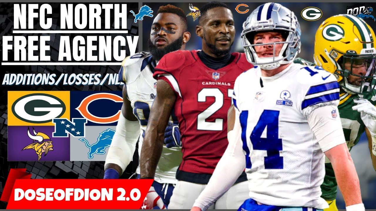 Vikings BOLSTER Defense/NEW Look Lions NFC North Free Agency (Needs