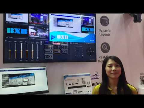 BXB@ISE2020 l HDR-731串流媒體處理器，直播、導播一次完成!