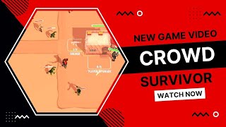 Crowd Survivor 🏃🏻‍♀️🧟🔫🩸 All Levels Gameplay Android iOS - Zombies screenshot 2