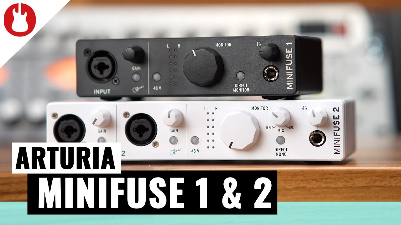 DTM・DAW GB BOYARTURIA MINI_Fuse1 Arturia MiniFuse 1 USB-C Audio