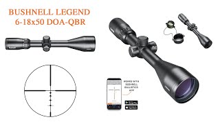 Vídeo: Visor Bushnell Legend 6-18x50 DOA-QBR