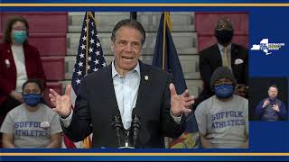 Gov. Cuomo Announces NYS to Provide New Separate Allocation of 35,000 Vaccines for College Students