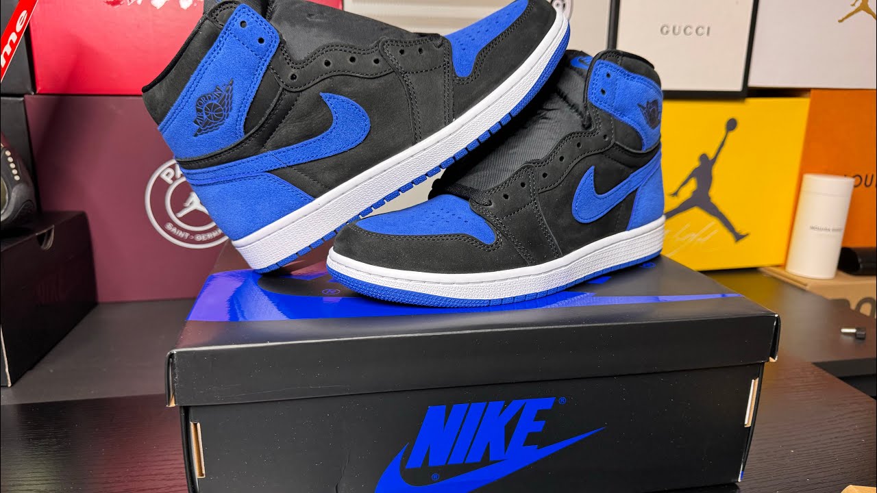 Unboxing the Air Jordan 1Royal Reimagined - YouTube