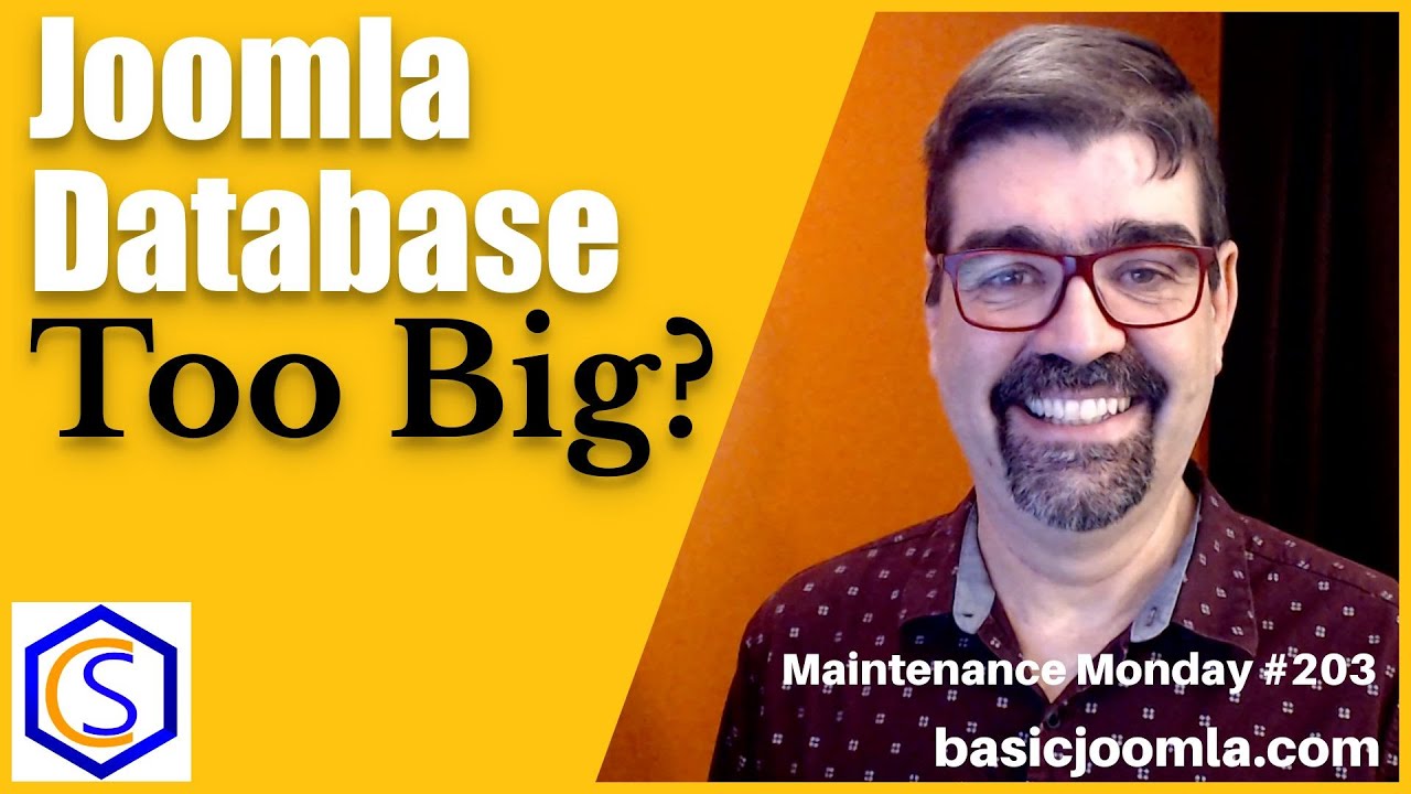 Joomla Database Too Big? How to fix it! - 🛠 MM #203 - YouTube