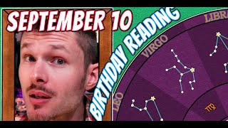 'Secret Language of Birthdays' September 10 Birthday Reading 🥳