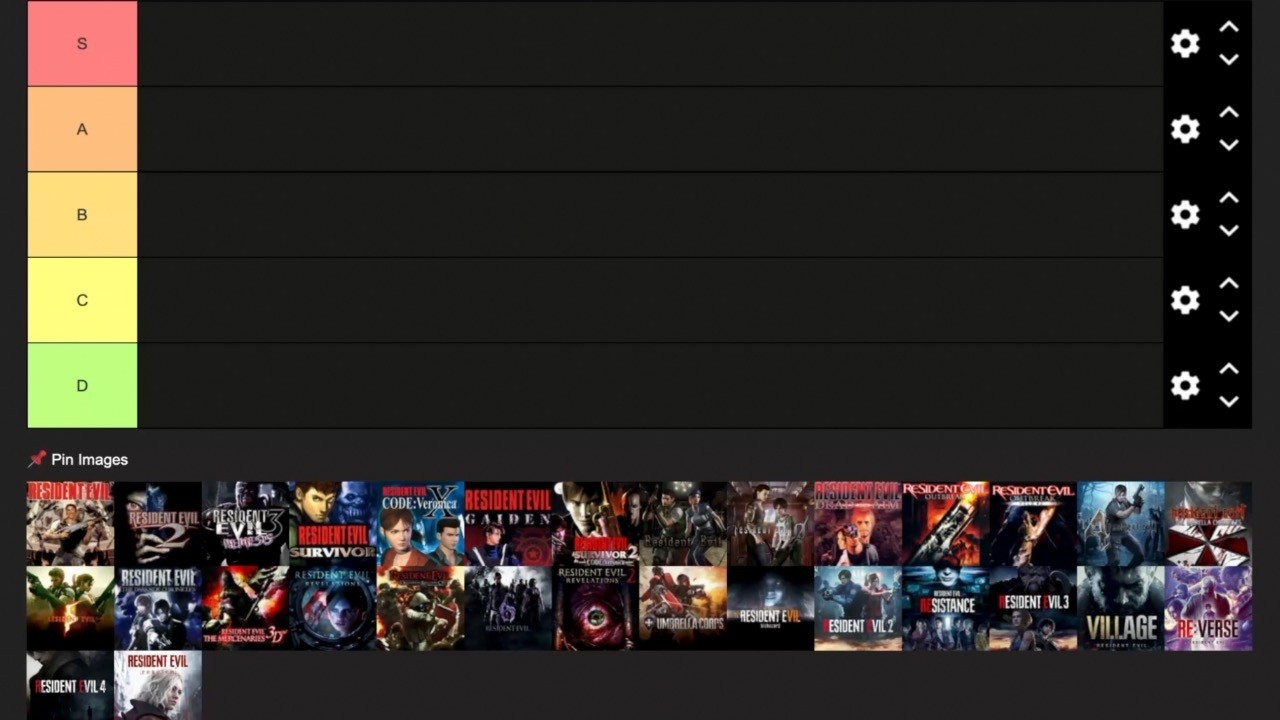 A Realm Drifter’s Resident Evil Tier List ! - YouTube