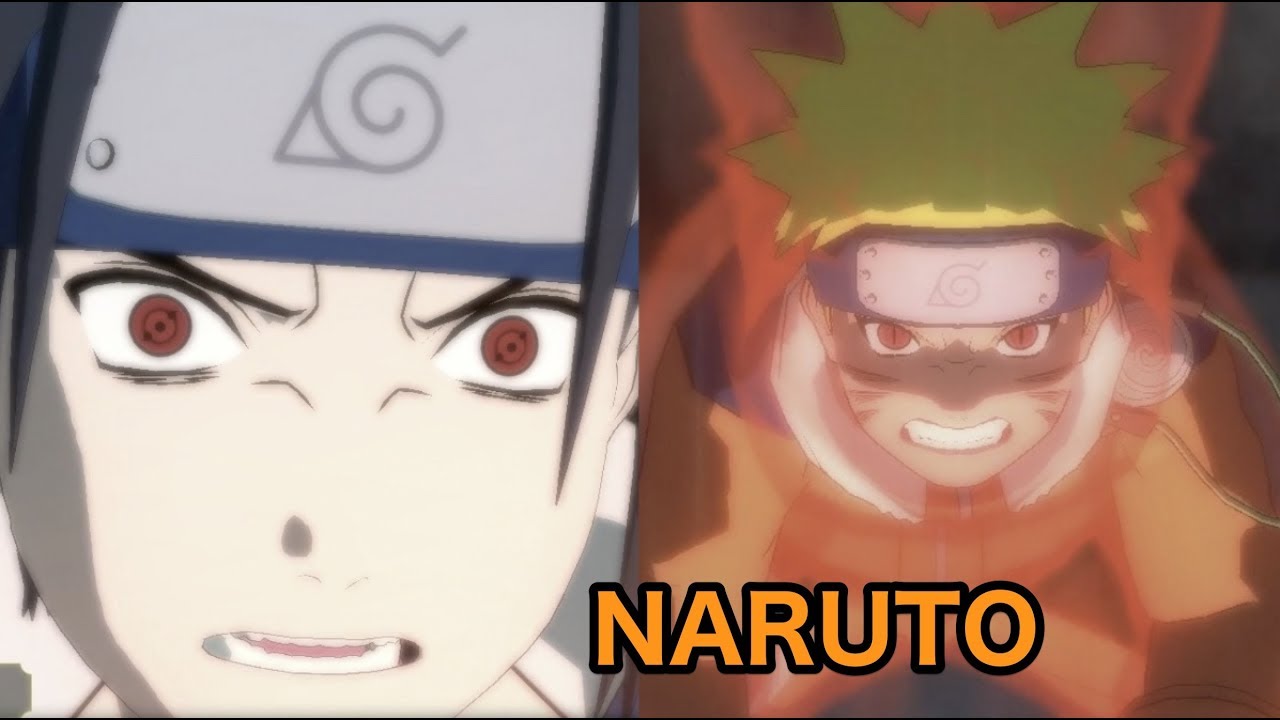 Naruto ナルト対サスケ 終末の谷 少年編 ナルト 名場面 Youtube