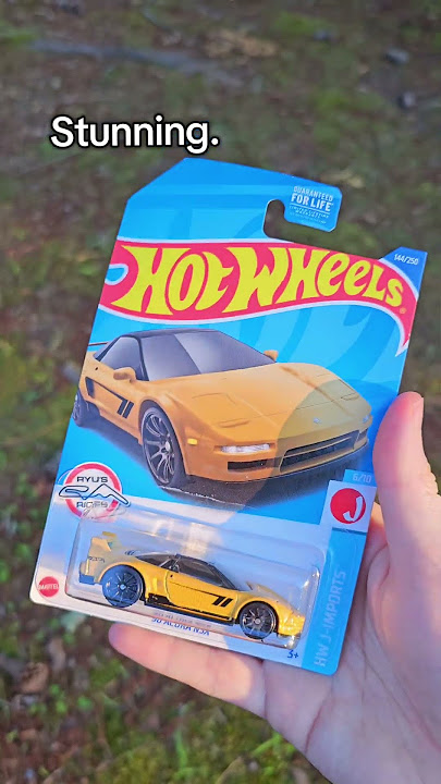 Honda NSX in Goldenrod by Hot Wheels. Subscribe to us and help out a small business!