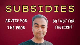 Middle class Indian complains about subsidies