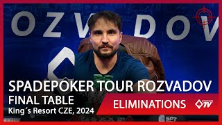 SPTV Eliminations 🎯Spadepoker Tour ME ♠️  (King´s Resort Rozvadov) screenshot 5