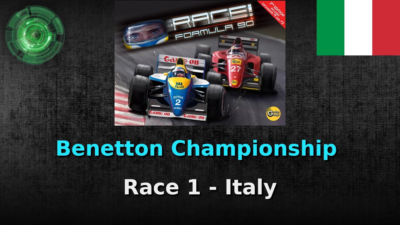 Benetton Championship #1 - Italian Grand Prix [Race! Formula 90] - YouTube