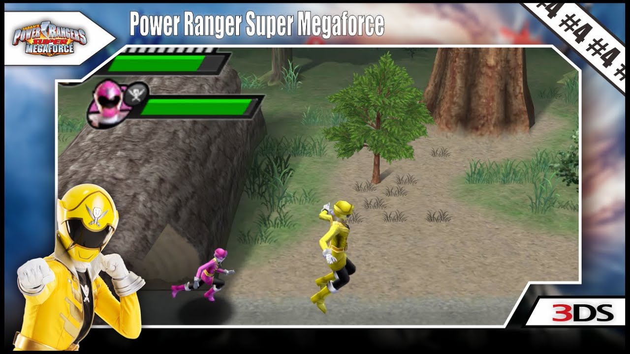 Power Ranger Super Megaforce - Stage 4 [4] | 3DS Games - YouTube
