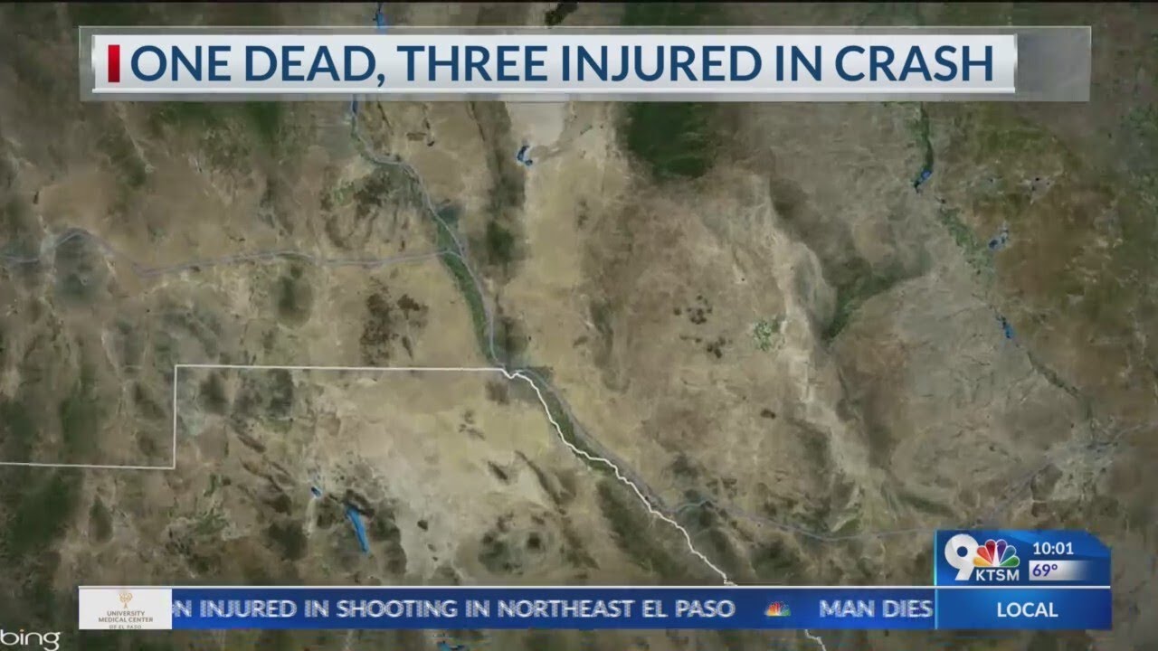 1 person killed, 3 injured in crash in far East El Paso - YouTube