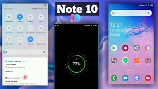 Samsung Note 10 Theme Miui 10 || Note 10 One Ui Theme Miui 10 || Samsung Galaxy Note 10 Theme Miui10 screenshot 2