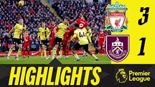 Jota \& Nunez Strikes Deny Clarets At Anfield | HIGHLIGHTS | Liverpool 3-1 Burnley