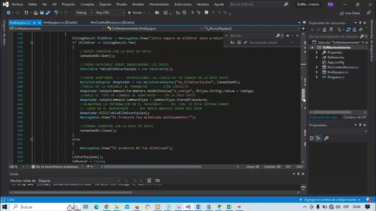 Segunda Parte Crud C# - YouTube