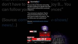 Marvel Rebrands. MCU NOT Connected #shorts