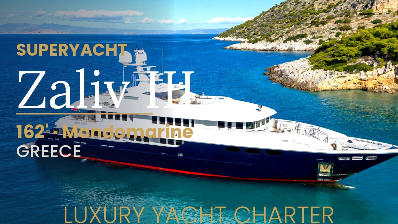 M/Y Zaliv III | 164ft Mondomarine | Classic Superyacht Charter